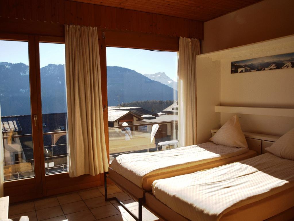 Au Bel Air Hotel Leysin Szoba fotó