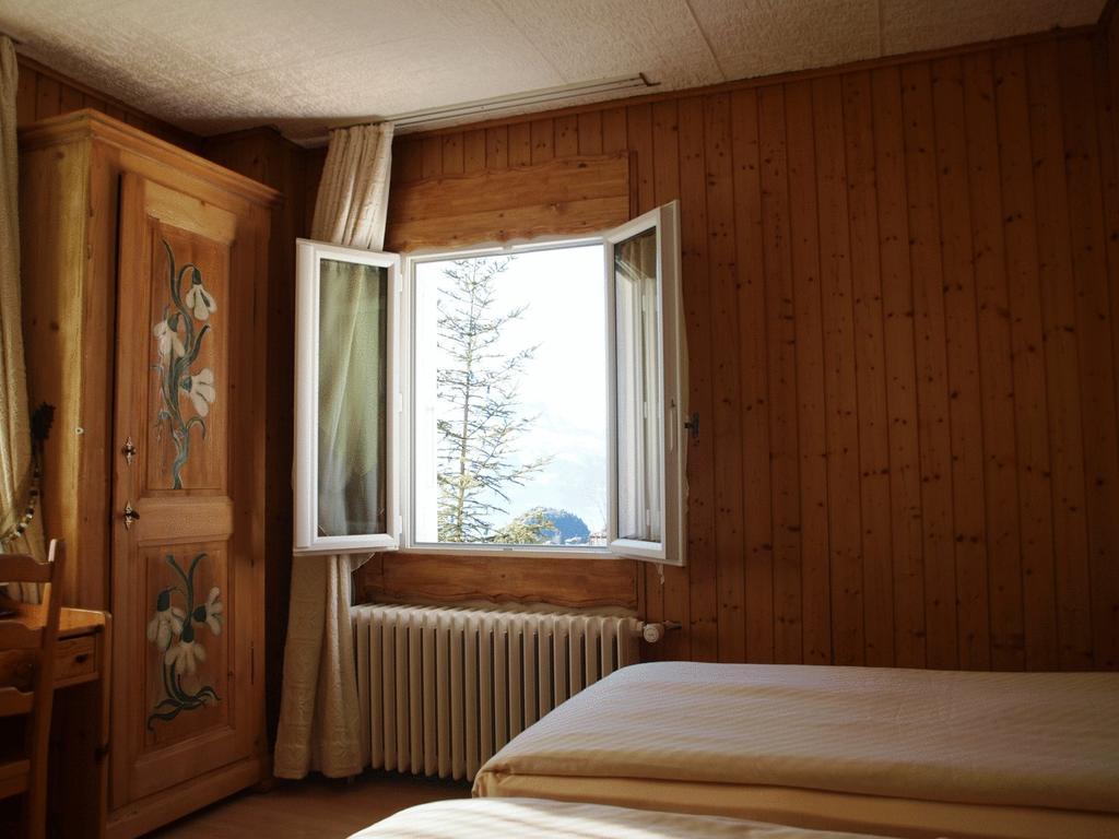Au Bel Air Hotel Leysin Szoba fotó